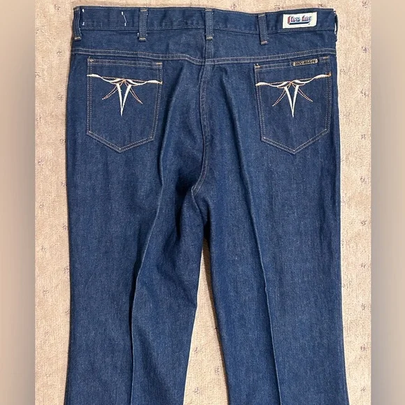 Vintage Live Ins high waist Indigo 70’s Jeans - NWOT